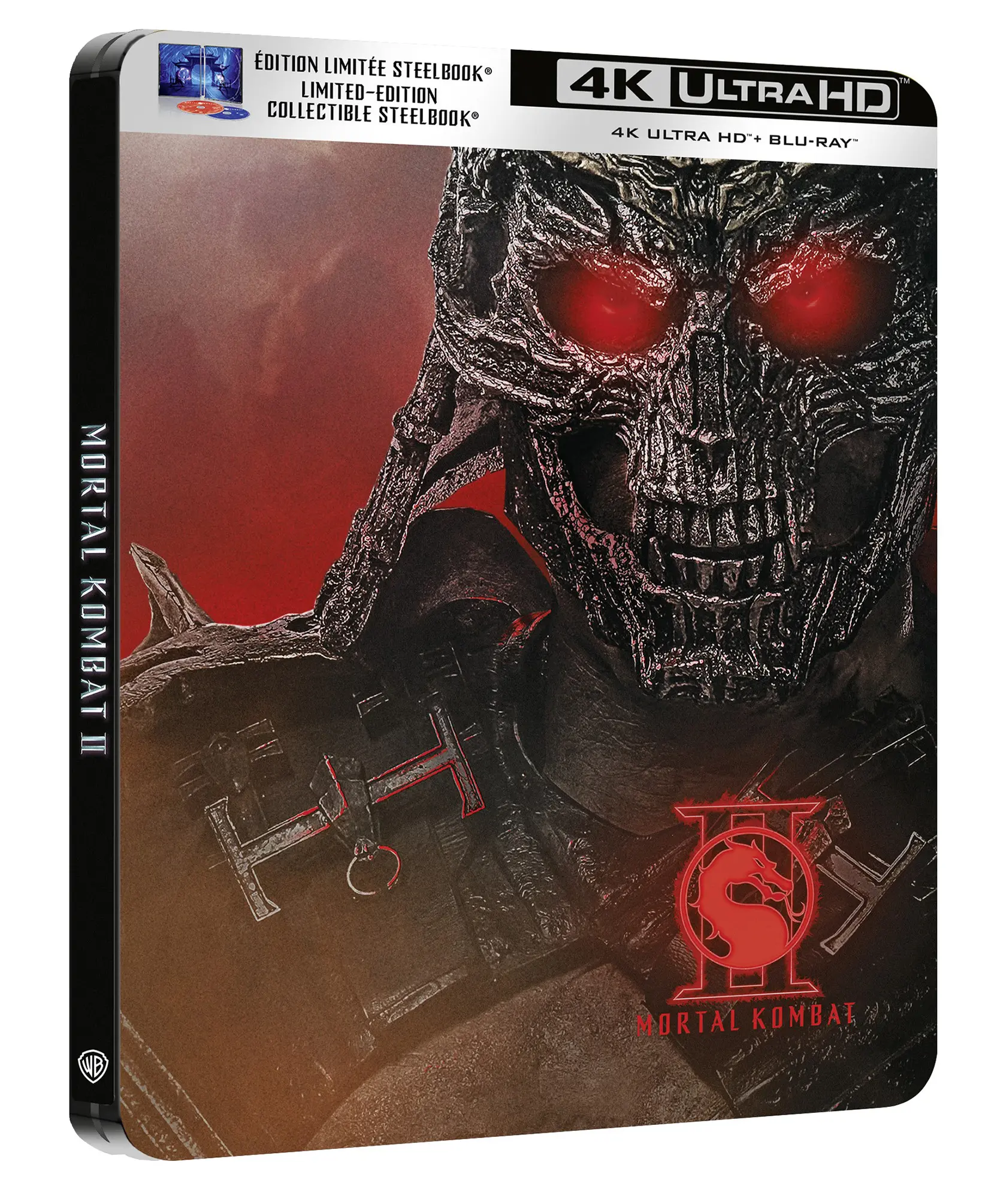 Mortal Kombat II (Steelbook, 4K-UHD+Blu-ray)