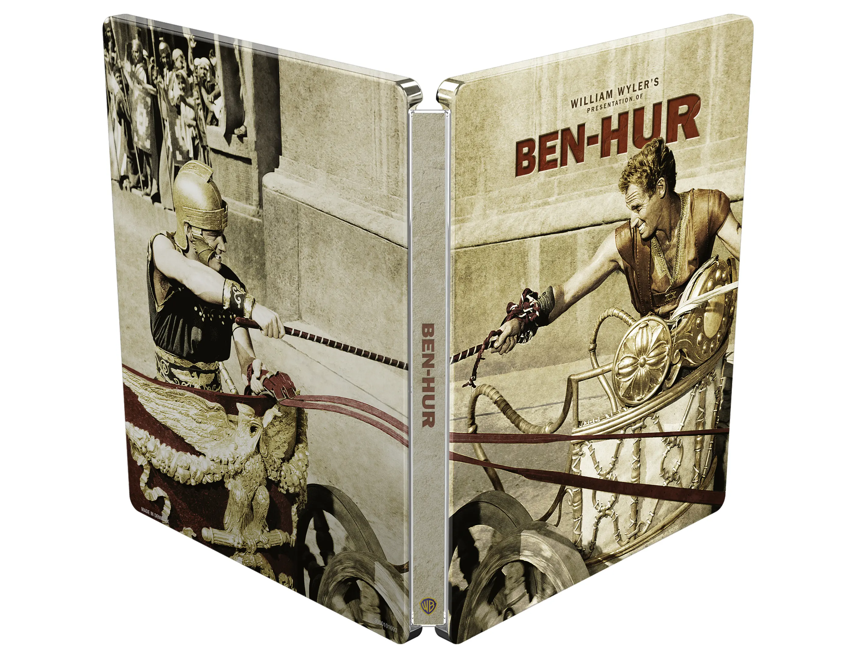 Ben-Hur (Steelbook, 2 4K-UHDs+Bonus-Blu-ray)