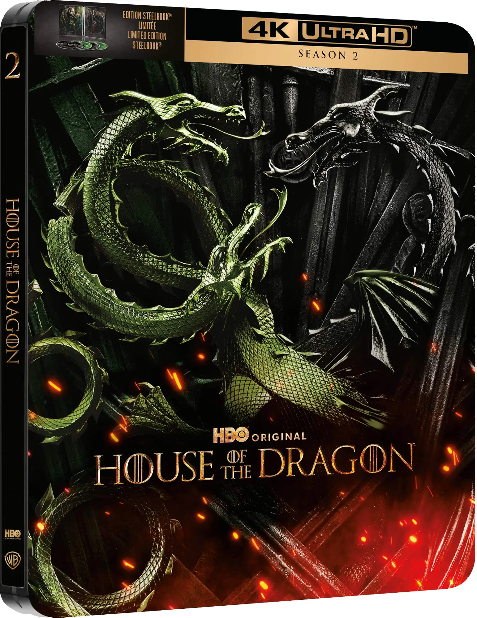 House of the Dragon: Saison 2 (Steelbook) (4K-UHD)
