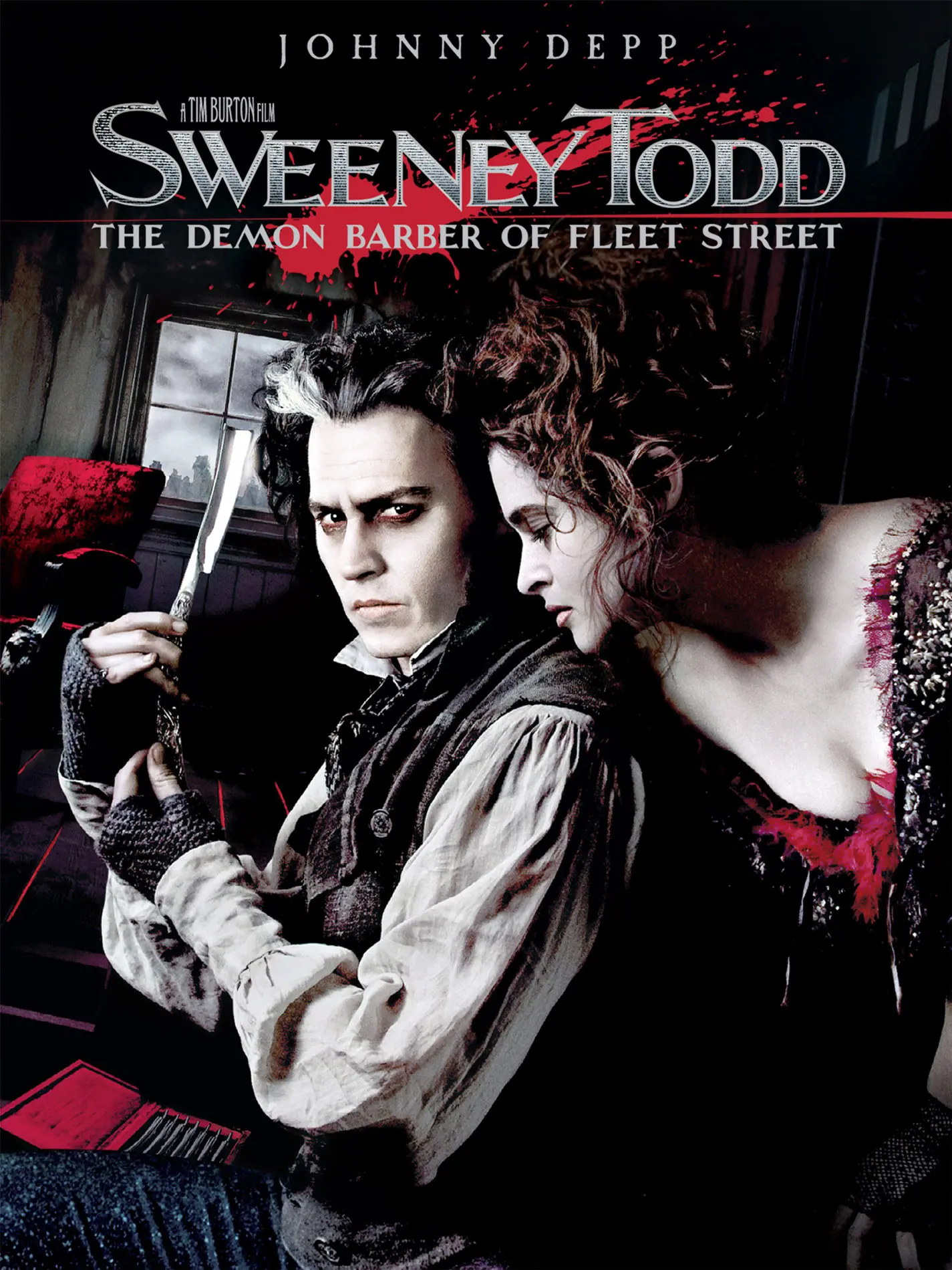 Sweeney Todd : Le Diabolique Barbier de Fleet Street (4K-UHD)