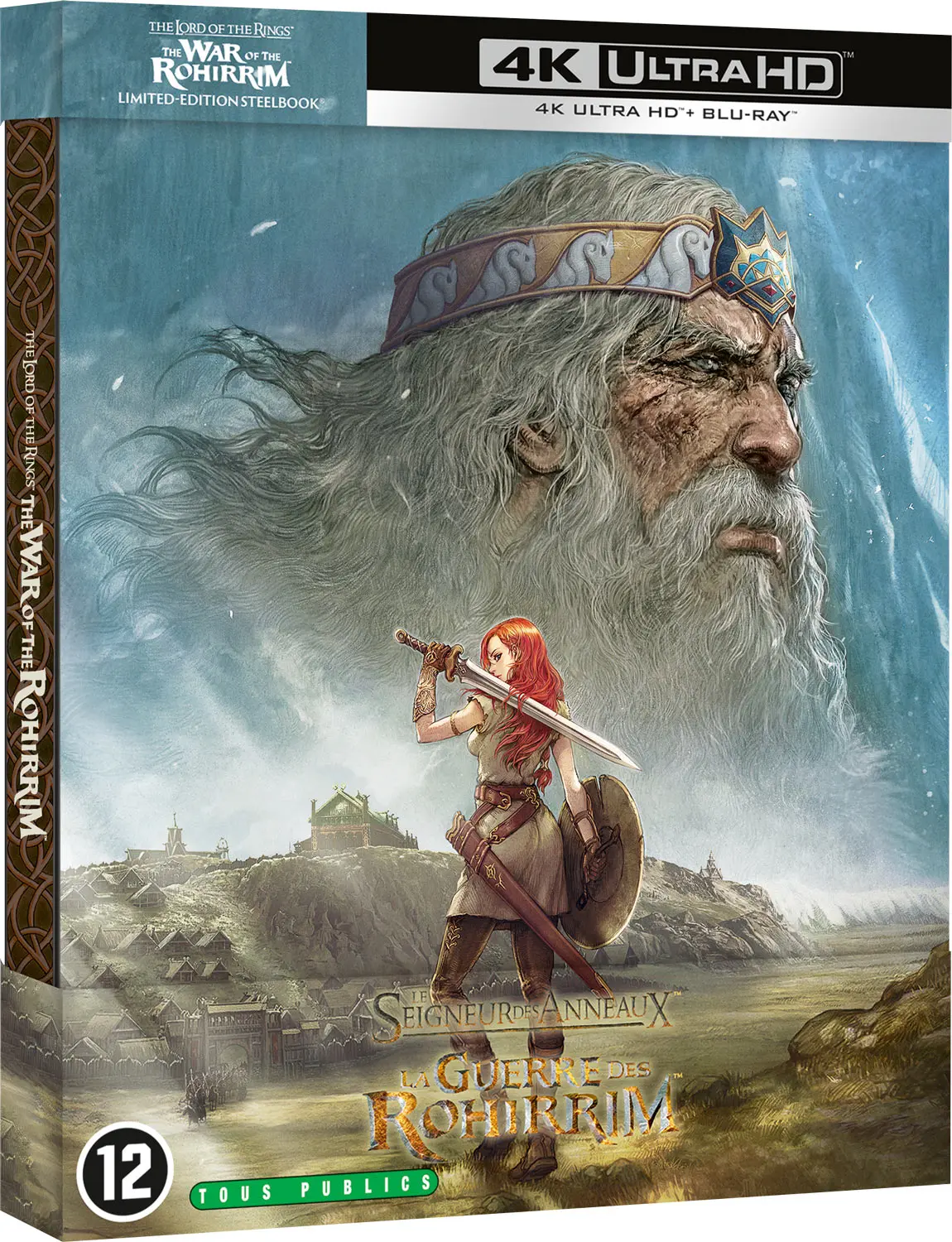 Le Seigneur des Anneaux : La Guerre des Rohirrim (Steelbook, 4K-UHD)