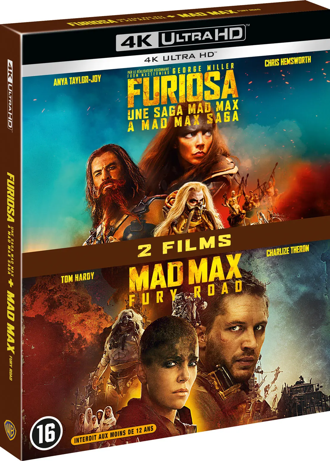 Furiosa : Une Saga Mad Max + Mad Max: Fury Road (4K-UHD)