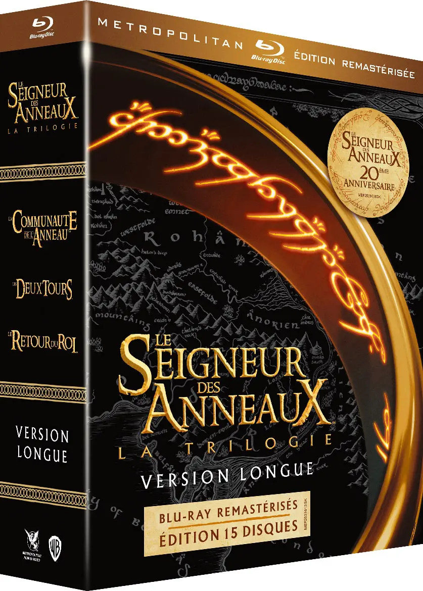Le Seigneur des Anneaux : La Trilogie (Version Longue) (Blu-ray)
