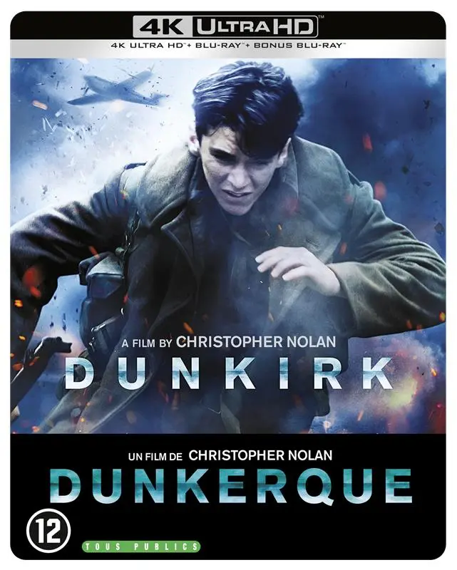 Dunkerque (Steelbook, 4K-UHD+2 Blu-rays)