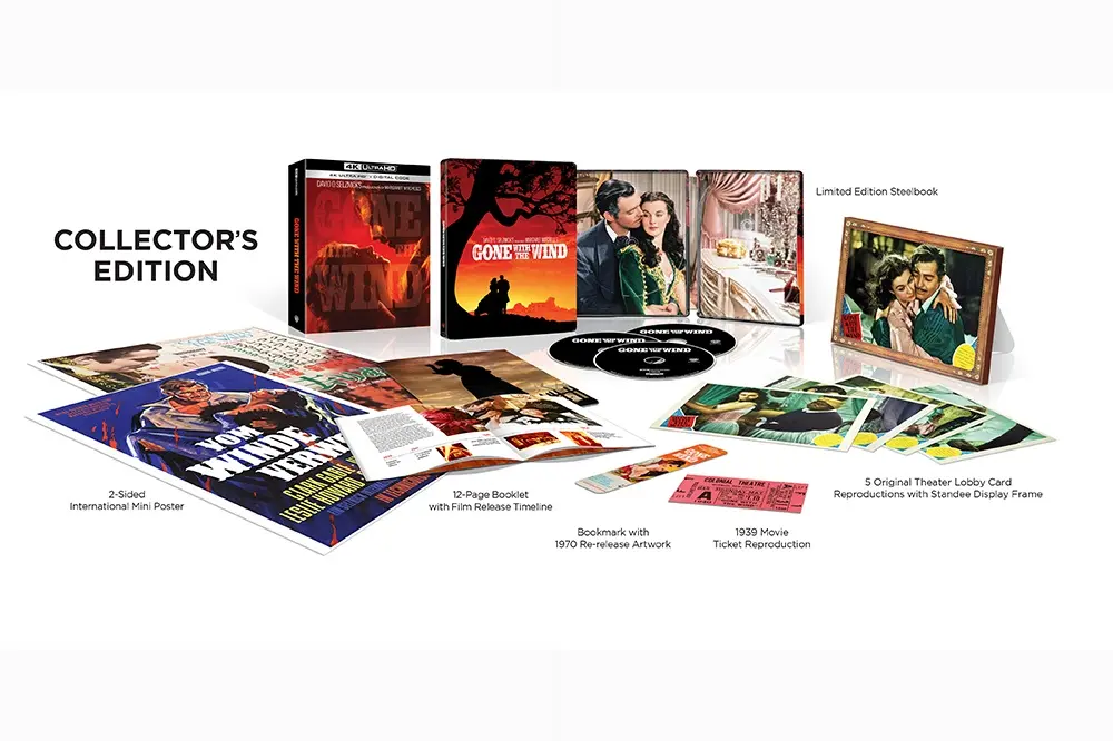 Autant en emprte le Vent (Limited Steelbook Collection, 2 4K-UHDs+Bonus-Blu-ray)
