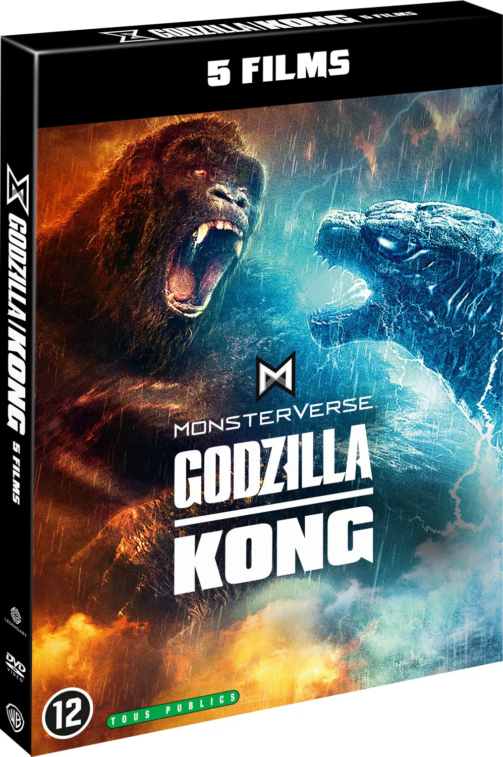 Coffret Monsterverse (5pk) (DVD)
