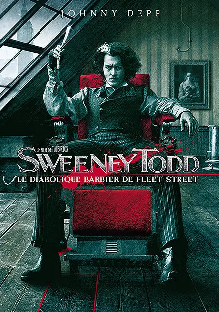 Sweeney Todd : Le Diabolique Barbier de Fleet Street (DVD)