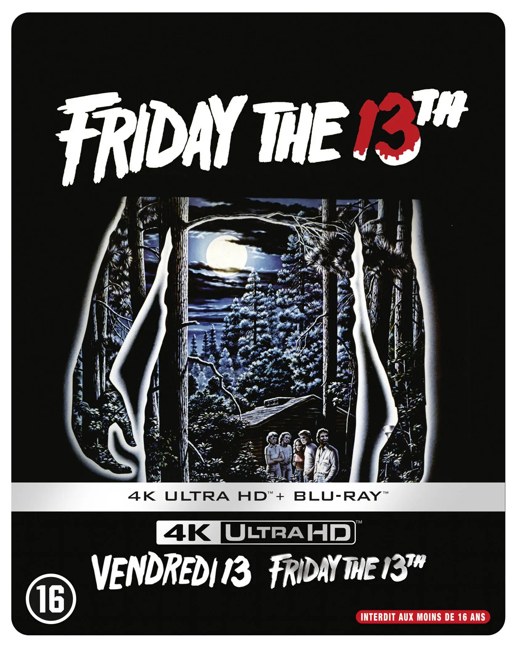 Vendredi 13 (Steelbook, 4K-UHD+Blu-ray)