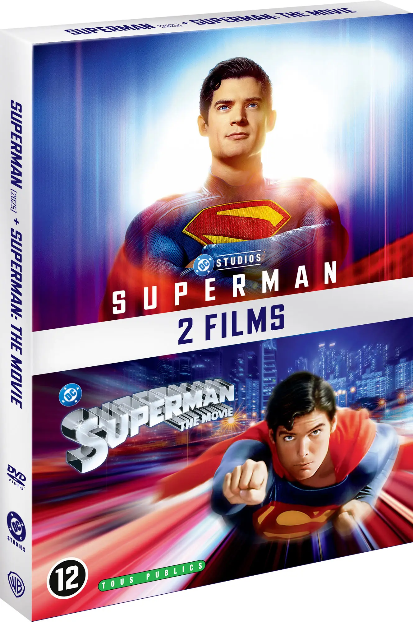 Superman (2025) + Superman (1978) (DVD)