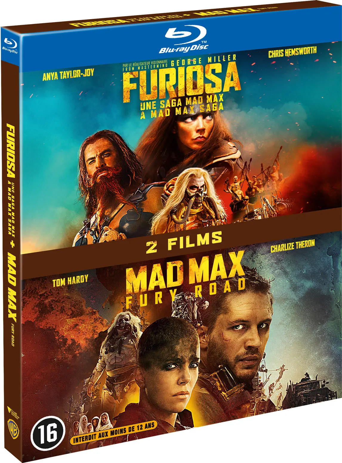 Furiosa : Une Saga Mad Max + Mad Max: Fury Road (Blu-ray)