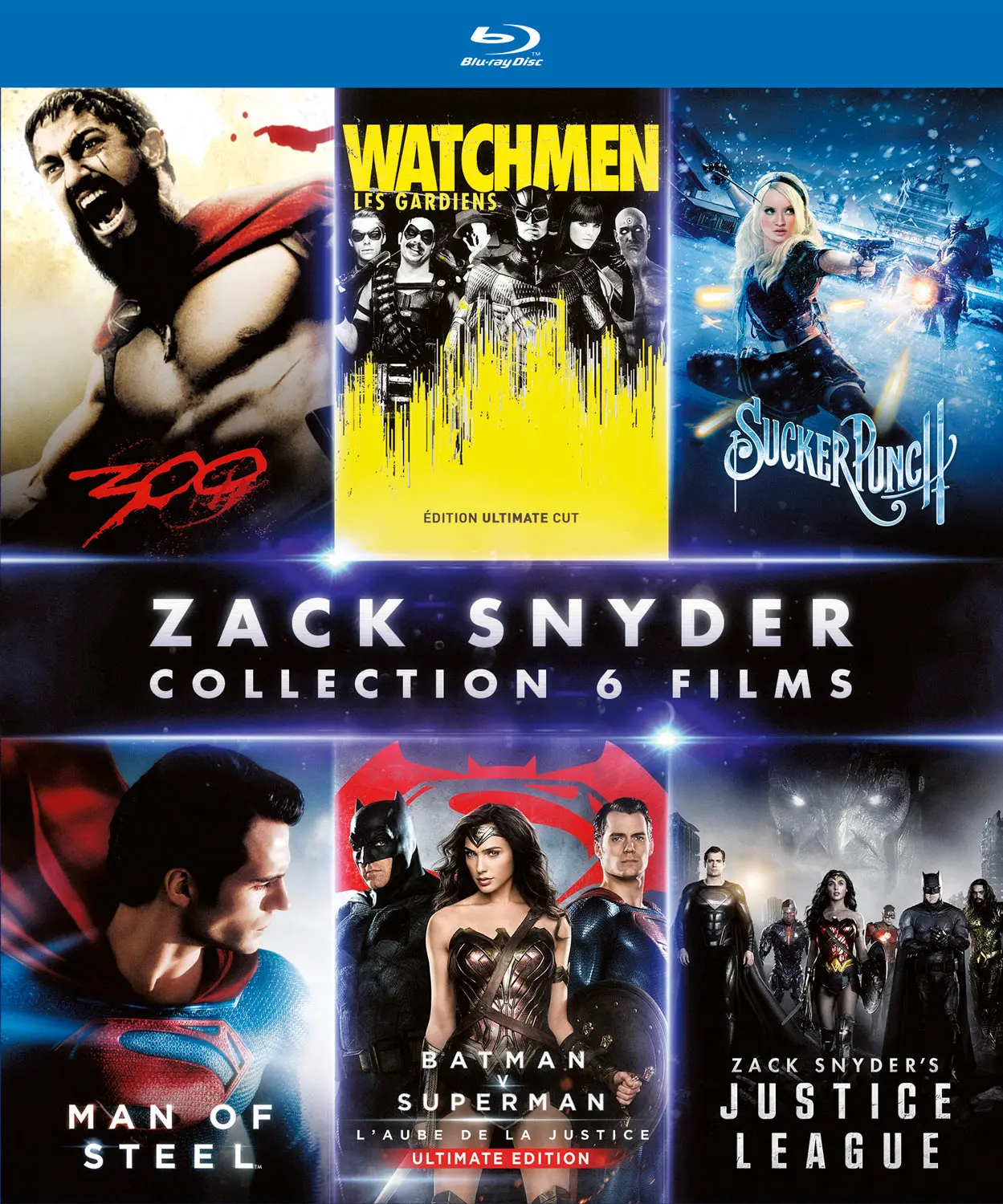 Coffret Zack Snyder (Blu-ray)