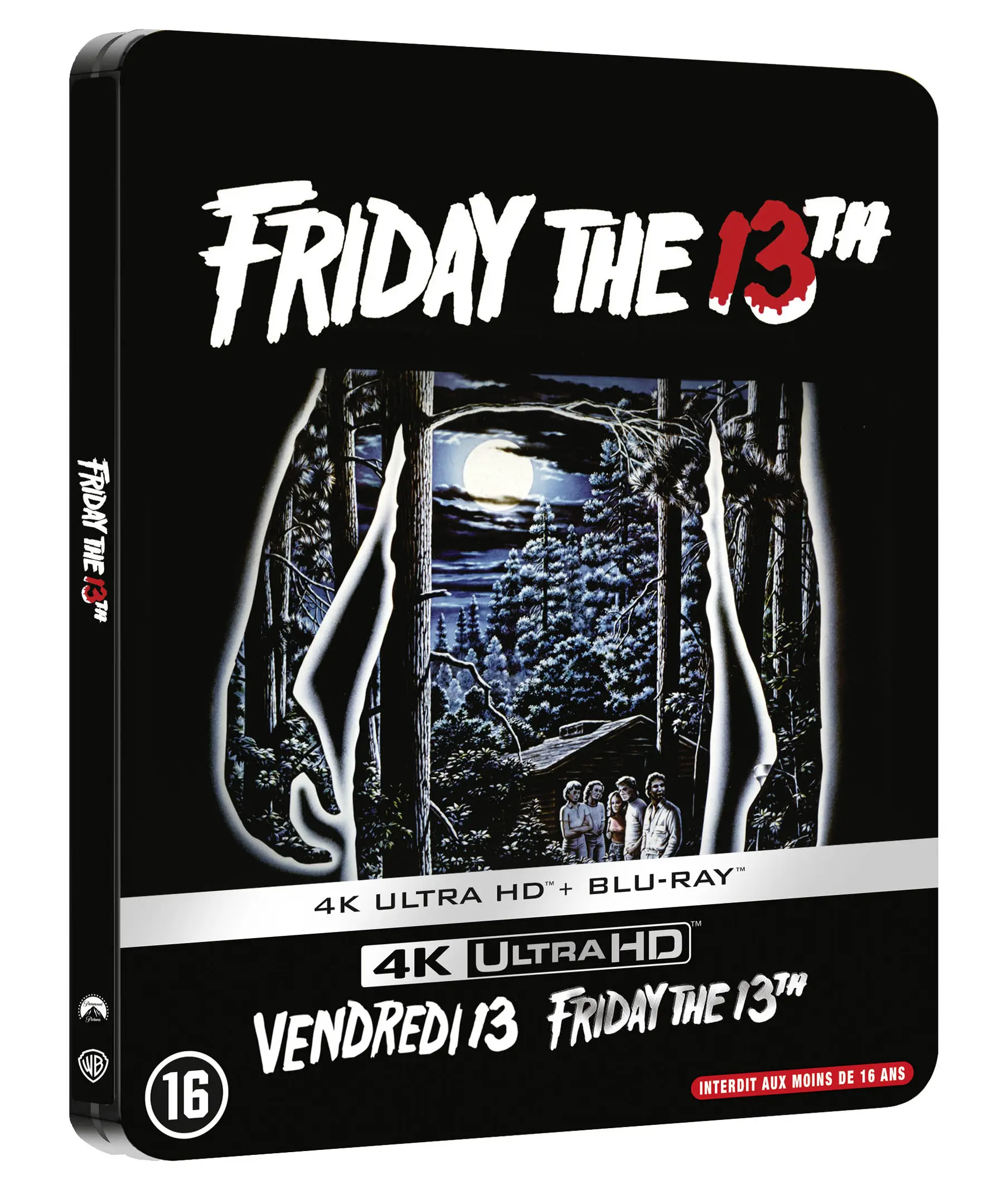 Vendredi 13 (Steelbook, 4K-UHD+Blu-ray)