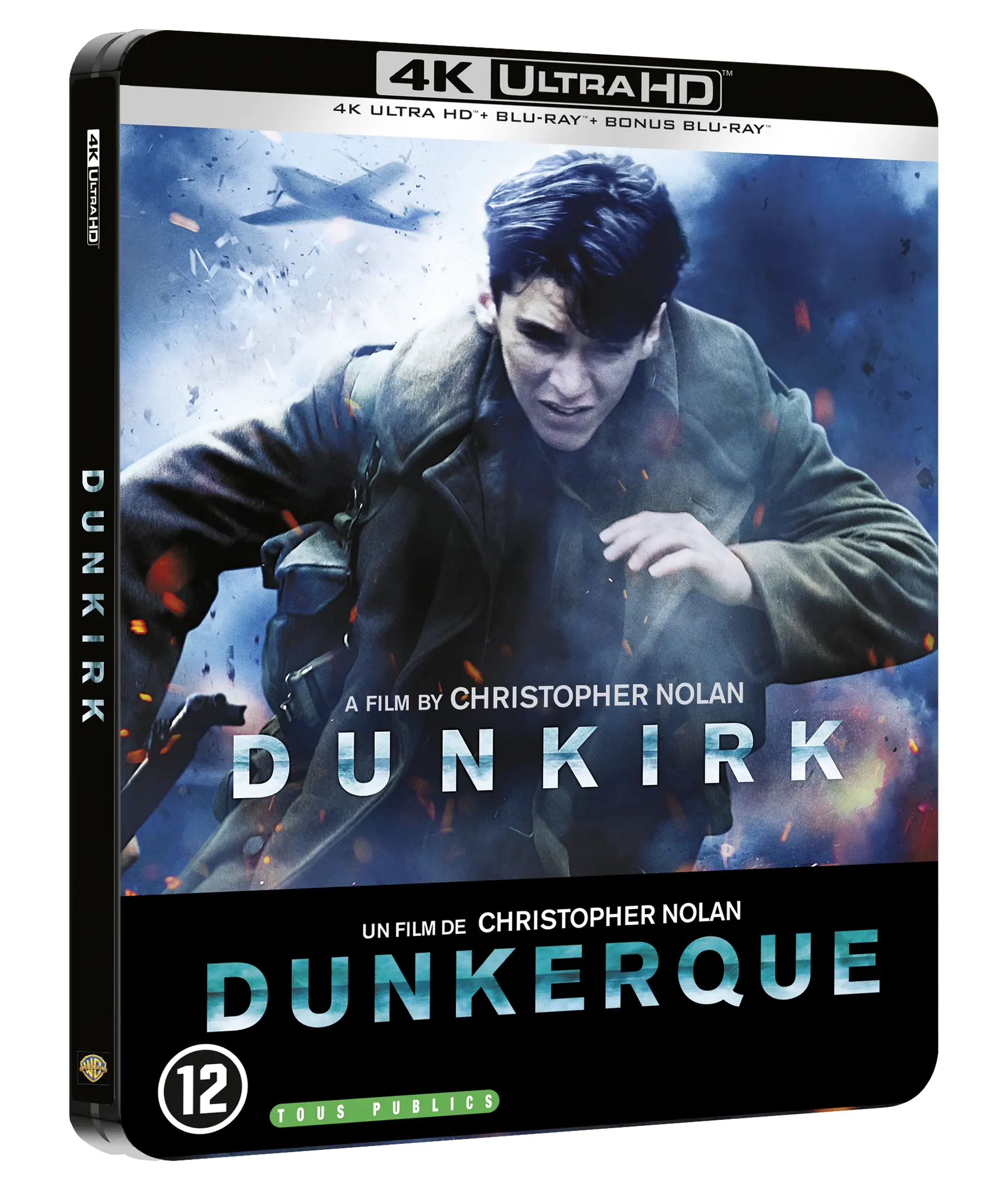 Dunkerque (Steelbook, 4K-UHD+2 Blu-rays)