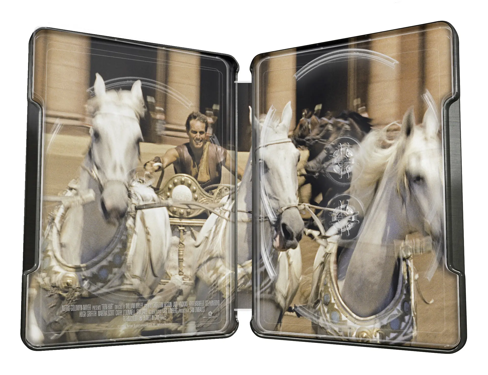 Ben-Hur (Steelbook, 2 4K-UHDs+Bonus-Blu-ray)