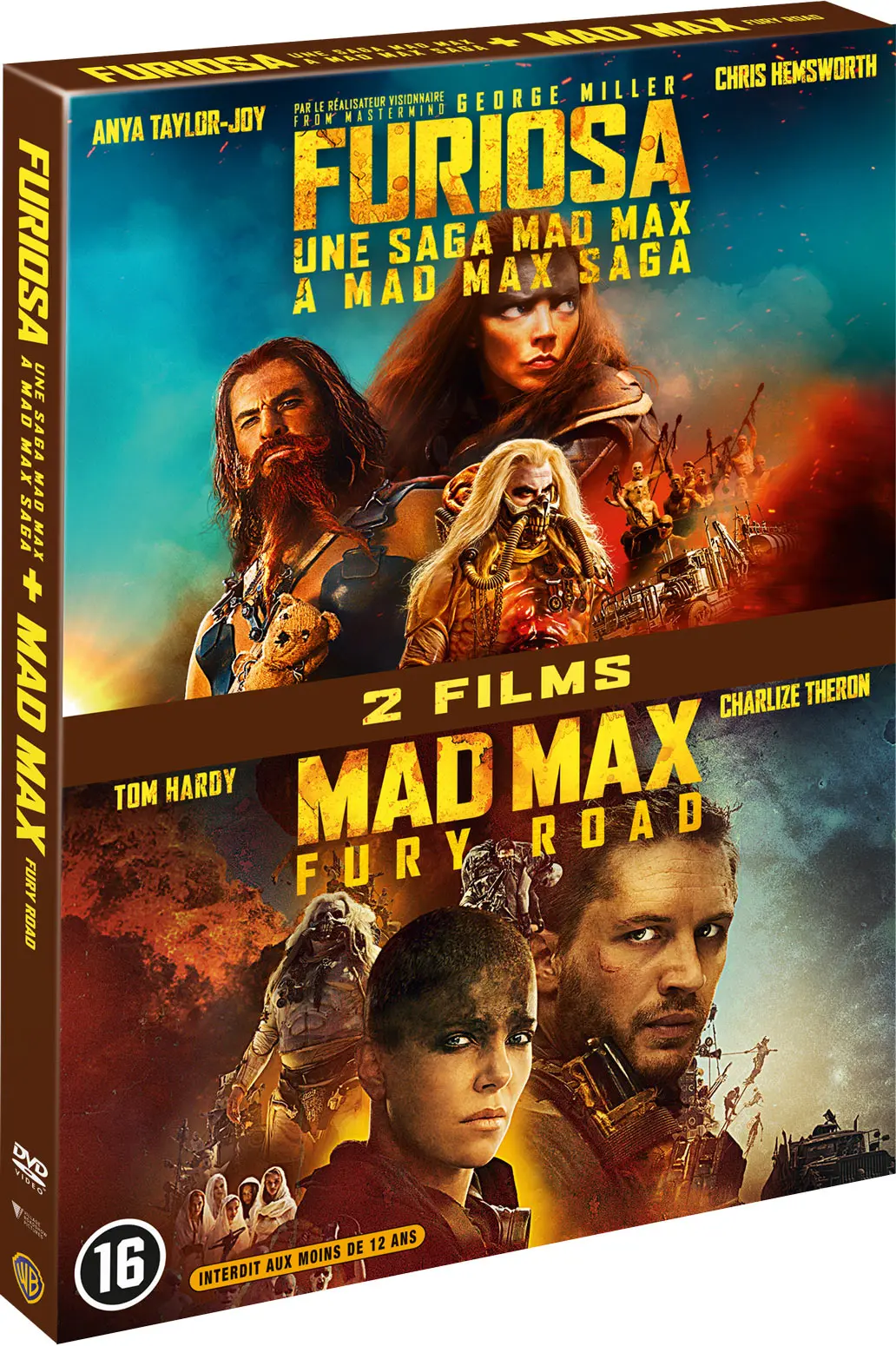 Furiosa : Une Saga Mad Max + Mad Max: Fury Road (DVD)